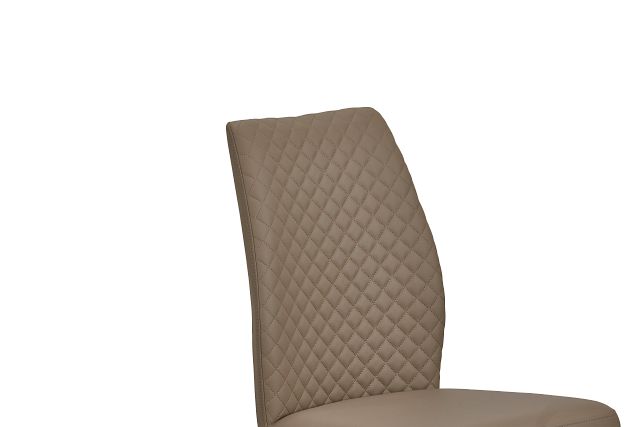 Lima Taupe Upholstered Side Chair