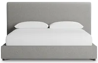 Grayton Linen 54" Upholstered Platform Bed