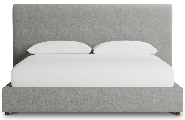 Grayton Linen 54" Upholstered Platform Bed