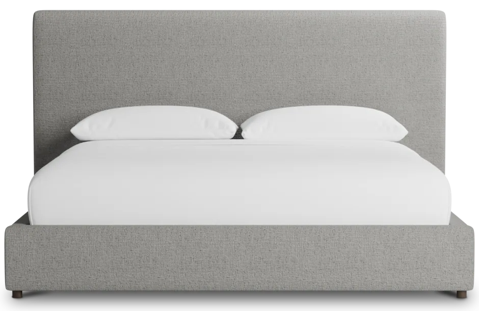 Grayton Linen 54" Upholstered Platform Bed