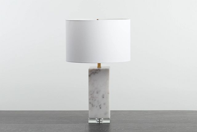 Simply White Table Lamp