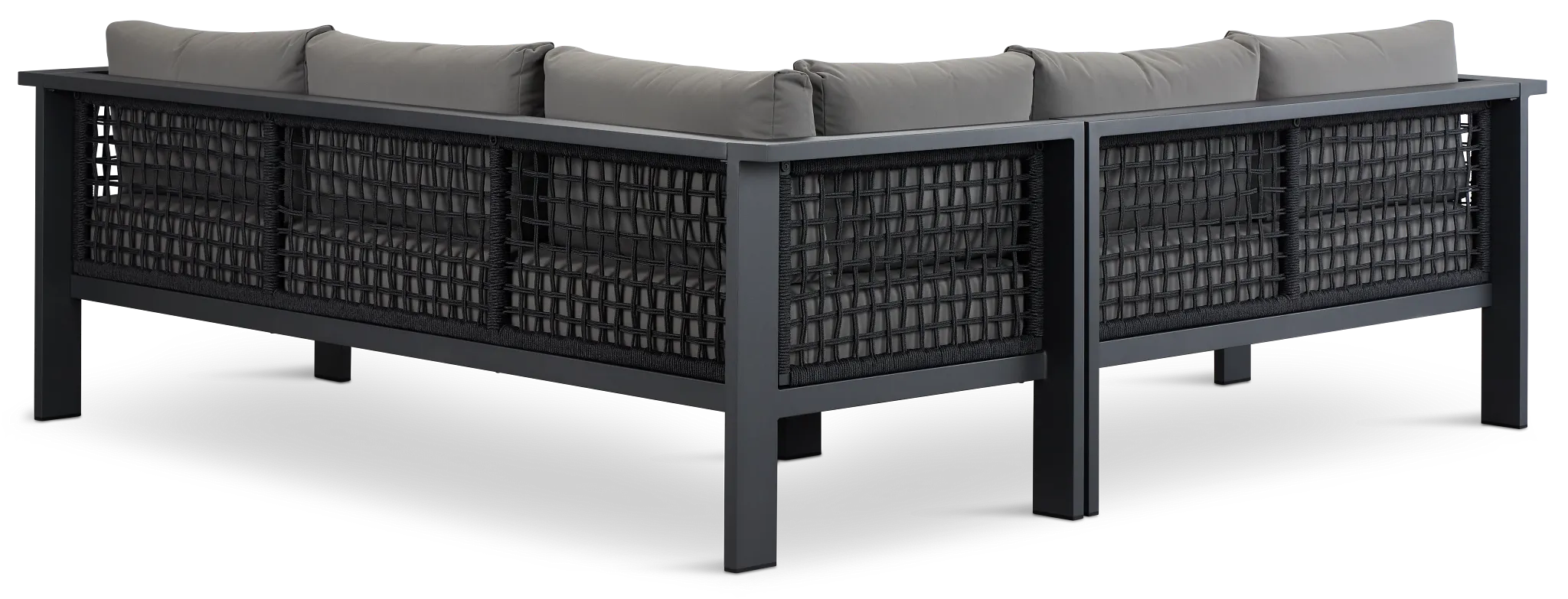 Sunrise Dark Gray Small Left Sectional