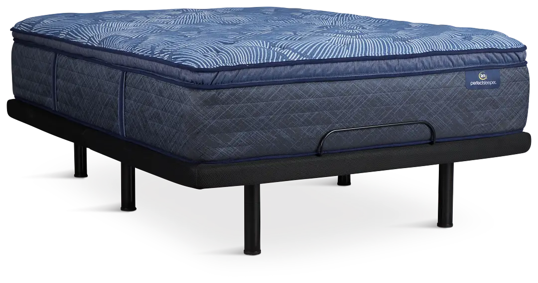 Serta Perfect Sleeper Cobalt Calm Plush Plus Adjustable Mattress Set Serta Perfect Sleeper Cobalt Calm Plush Plus Adjustable Mattress Set