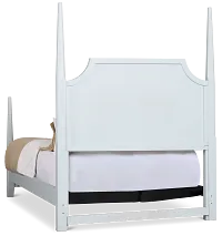 Carolina Light Blue Poster Bed