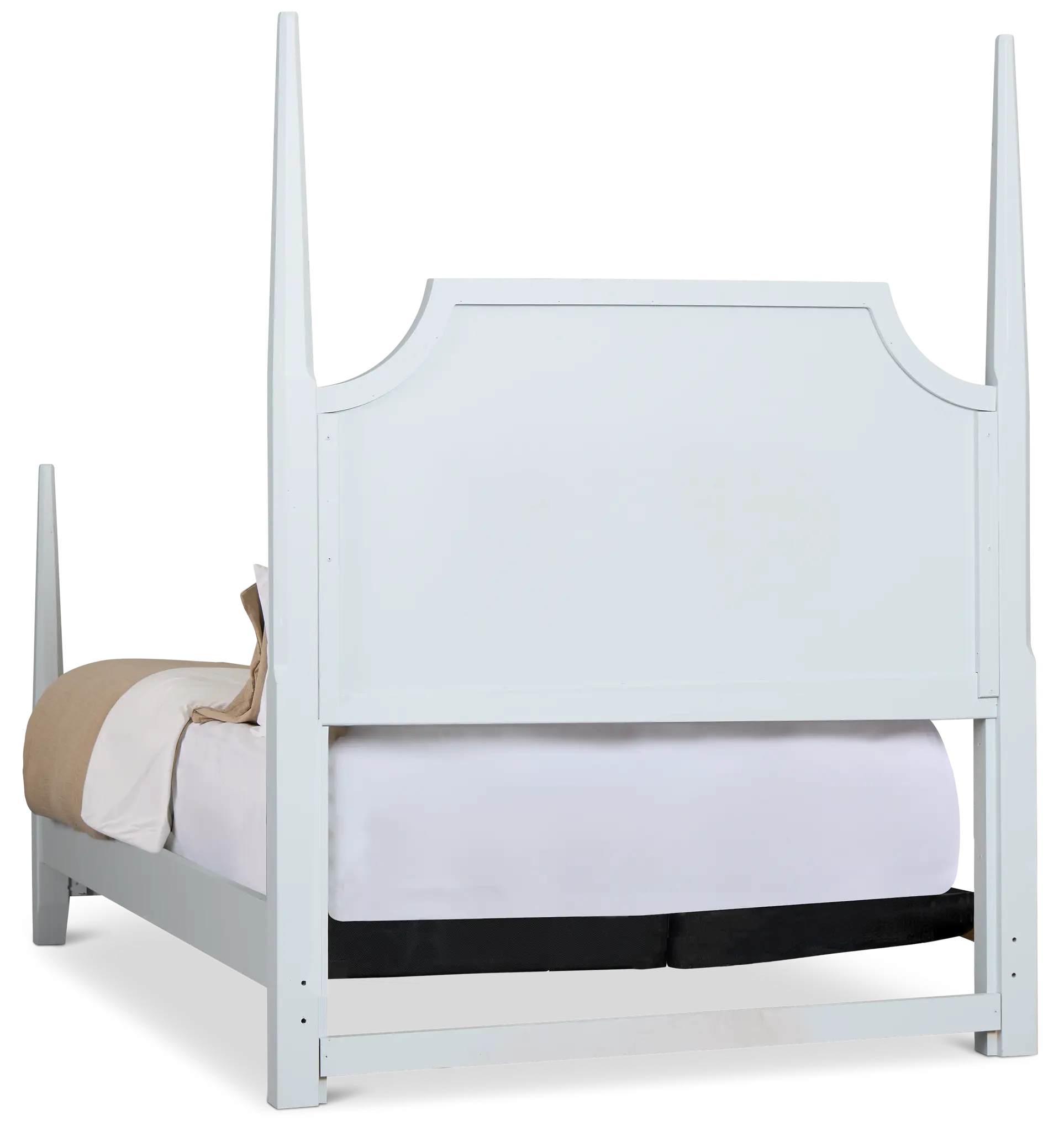 Carolina Light Blue Poster Bed Carolina Light Blue Poster Bed