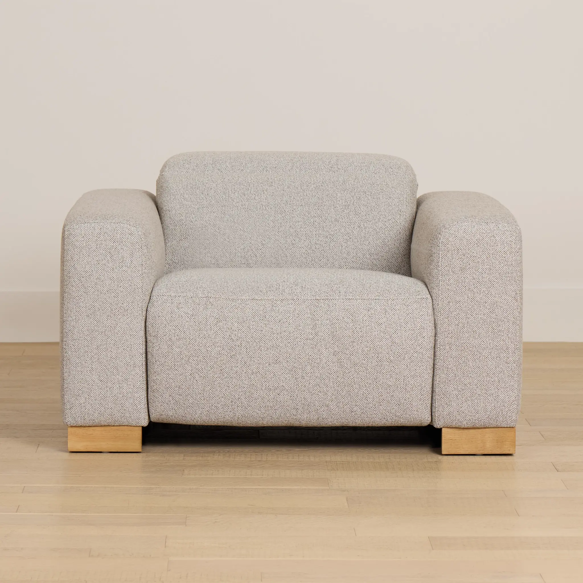 Leona Light Gray Fabric Power Recliner With Power Headrest Leona Light Gray Fabric Power Recliner With Power Headrest