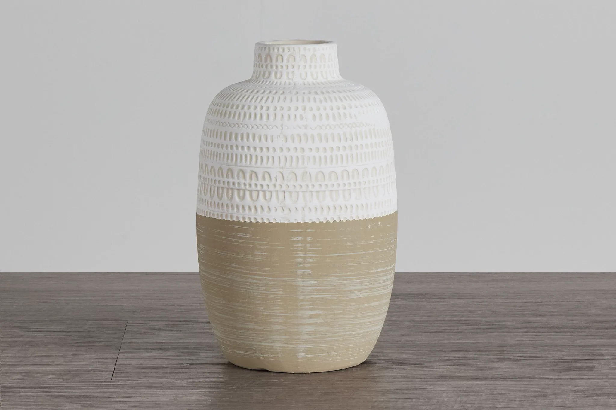 Leif Beige Large Vase