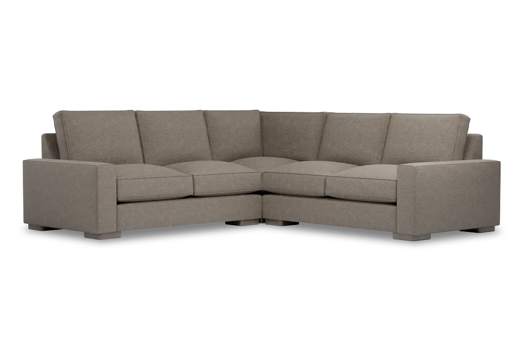 Edgewater Elite Brown Small Two-arm Sectional