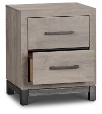 Evanston Gray Nightstand