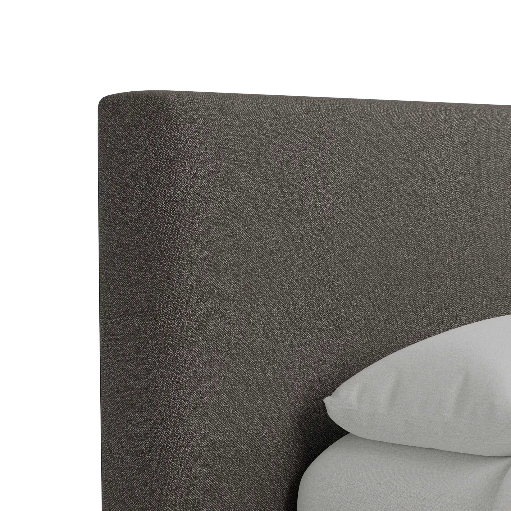 Grayton Elite Dark Gray 44" Upholstered Platform Bed Grayton Elite Dark Gray 44" Upholstered Platform Bed