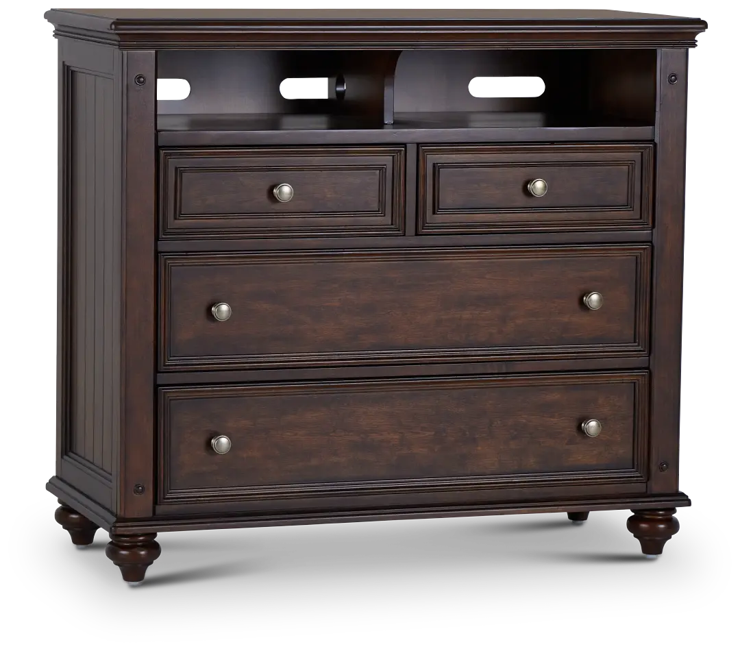 Savannah Dark Tone Media Chest Savannah Dark Tone Media Chest