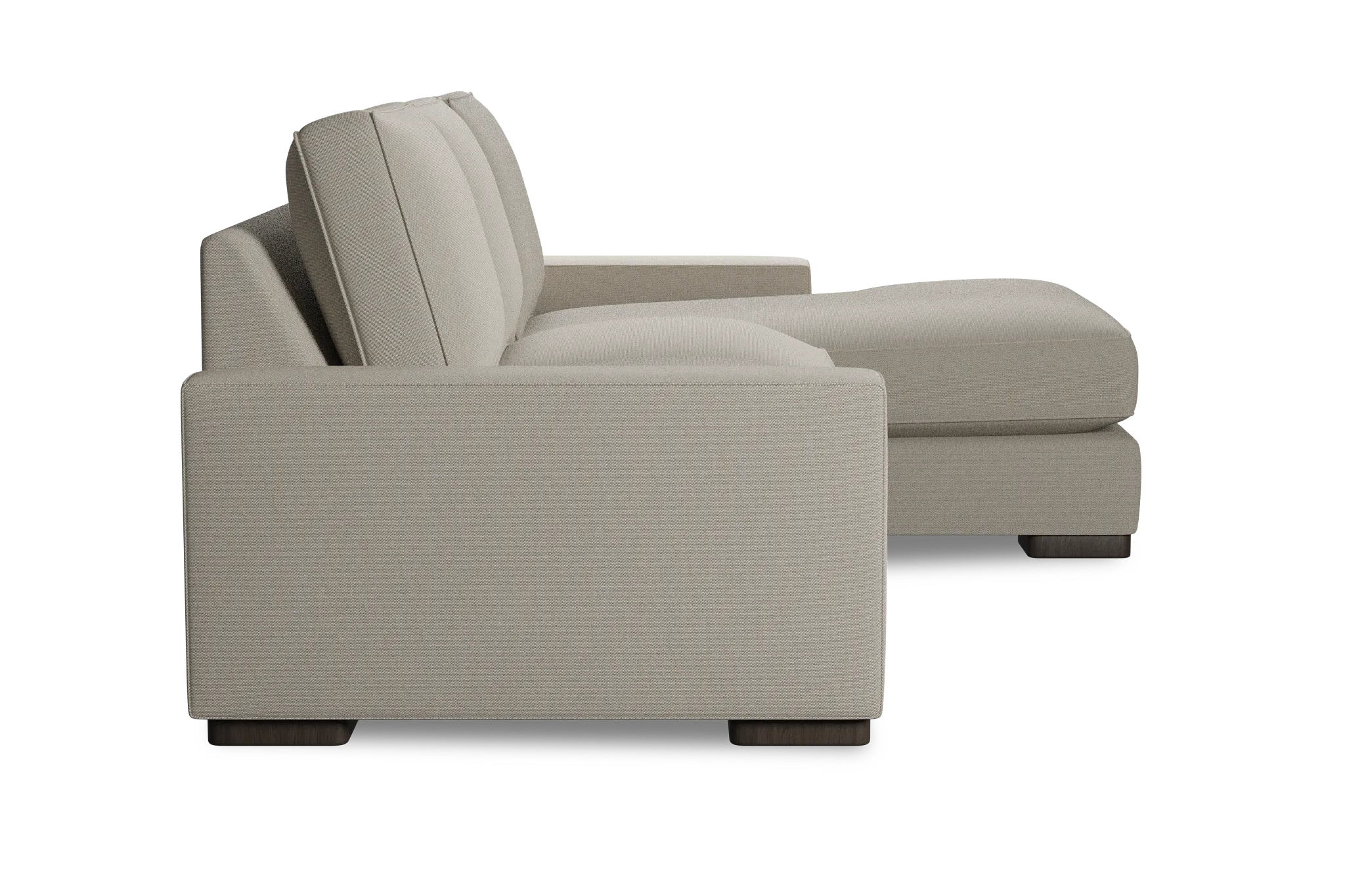 Edgewater Peyton Beige Right Chaise Sectional