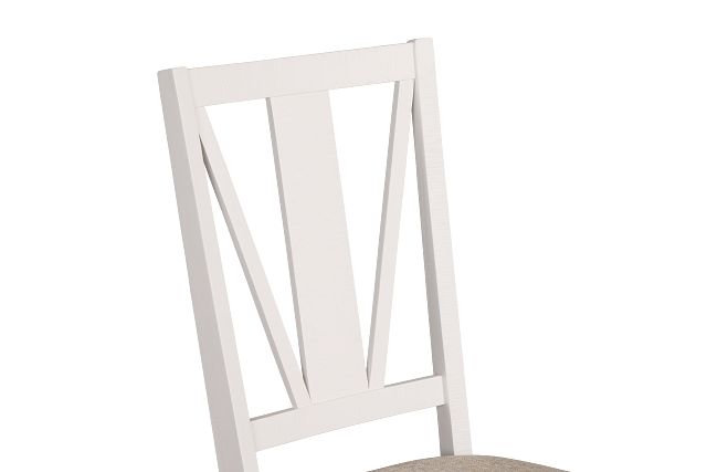 Heron Cove White Slat Side Chair