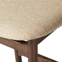 Four Hands Mina Mid Tone 24" Upholstered Barstool