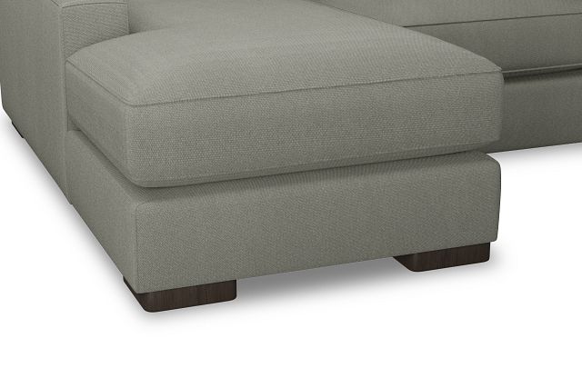 Edgewater Delray Pewter Medium Left Chaise Sectional