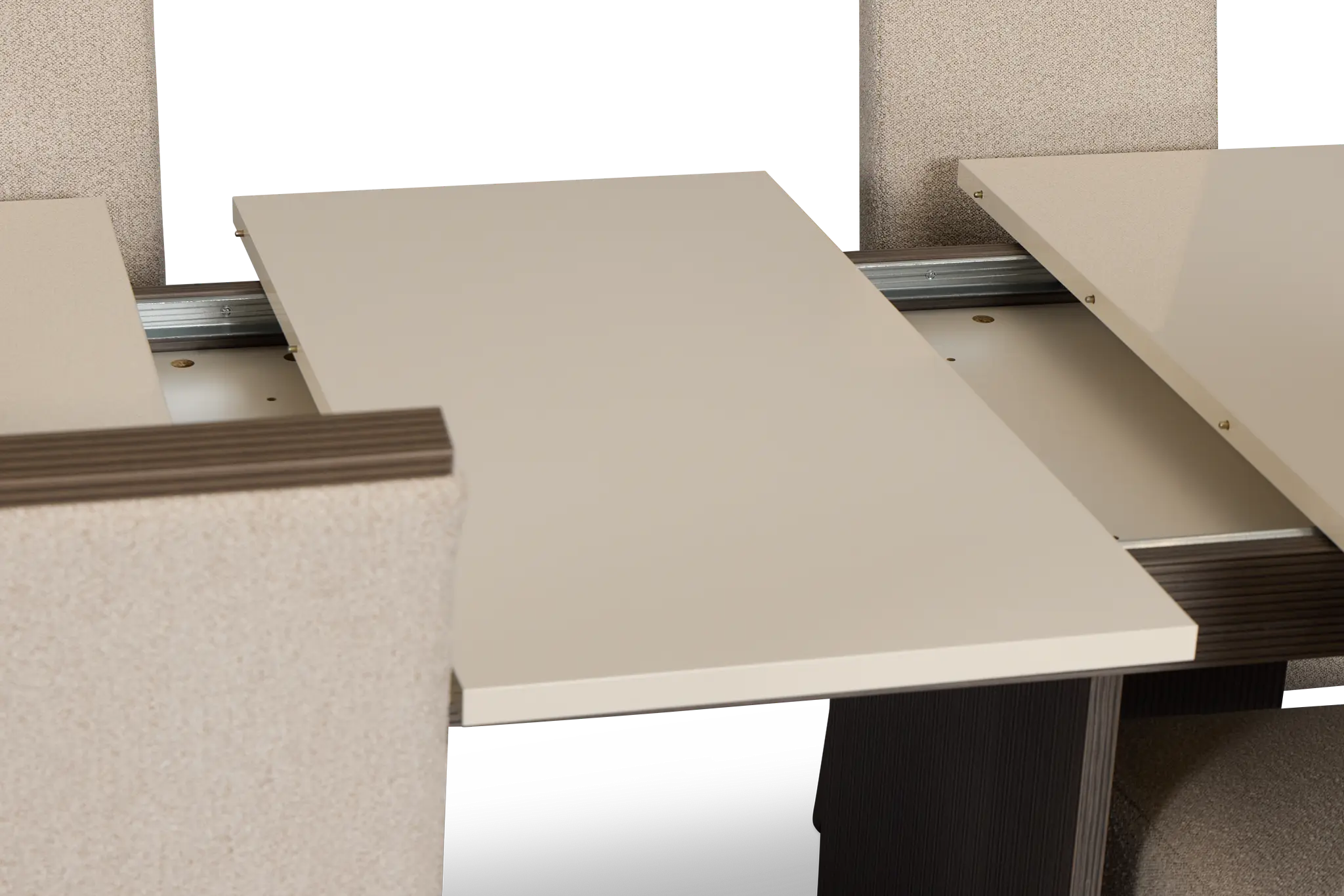 Sienna Two-tone Table & 4 Upholstered Chairs Sienna Two-tone Table & 4 Upholstered Chairs