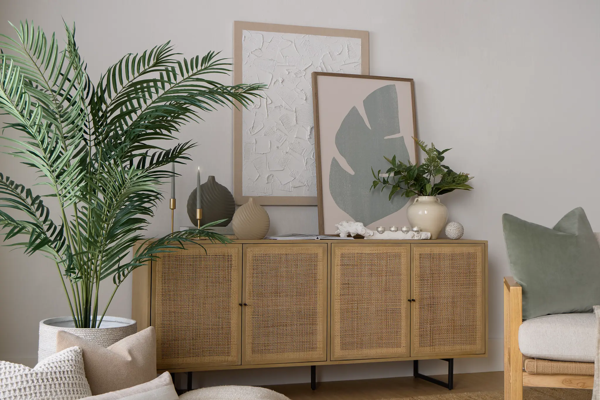 Malibu Light Tone Credenza Malibu Light Tone Credenza