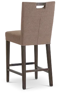 Stout Brown 24" Upholstered Barstool