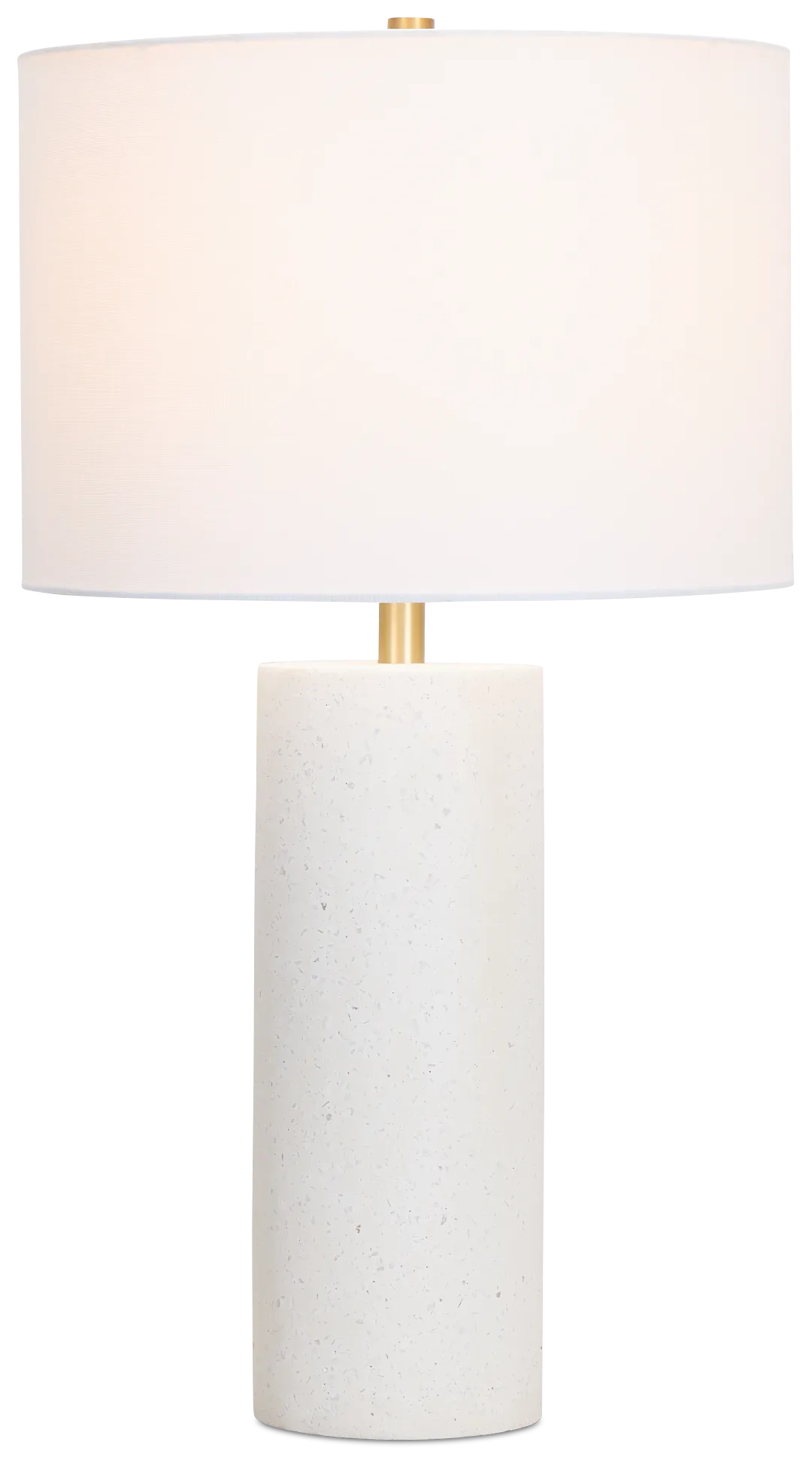 Annie White Terrazzo Table Lamp