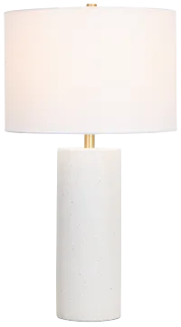 Annie White Terrazzo Table Lamp