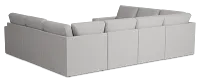 Citymod Light Gray Fabric 8-piece Modular Sectional