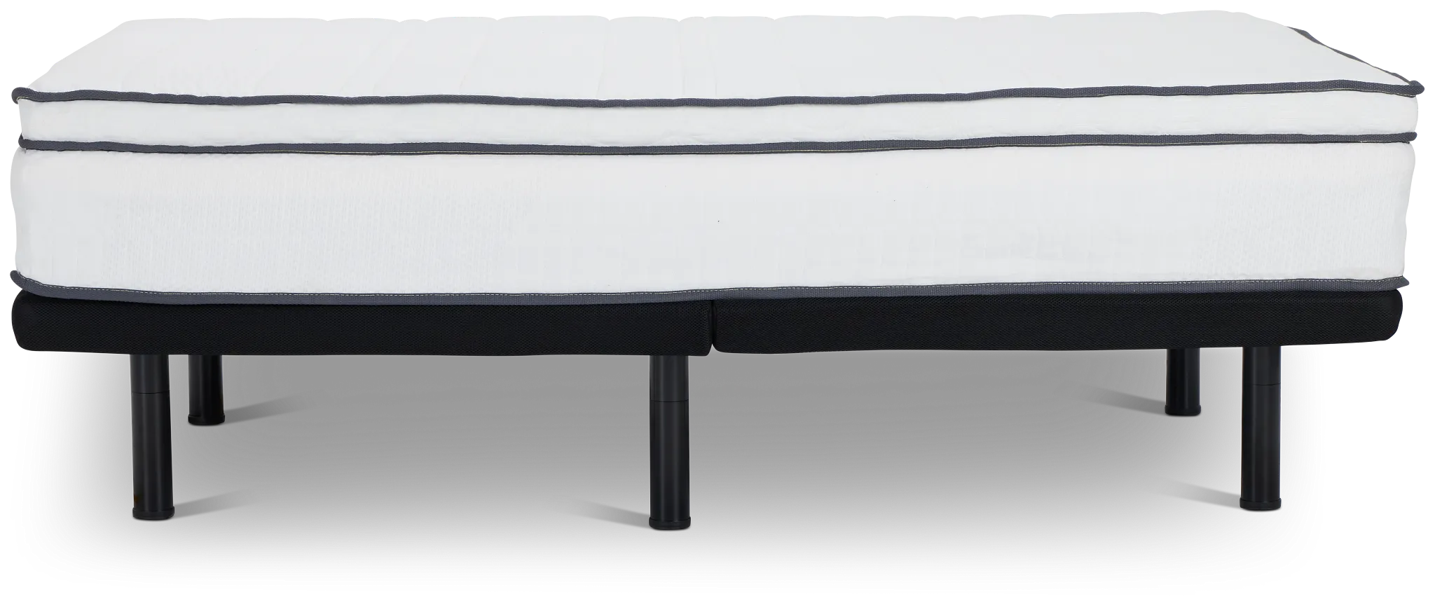 Rest & Renew By Zinus 12" Hybrid Deluxe Adjustable Mattress Set