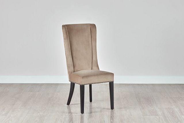 Atwater Pewter Velvet Side Chair (0)