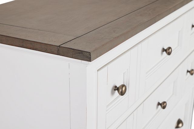 Heron Cove Two-tone Drawer Chest