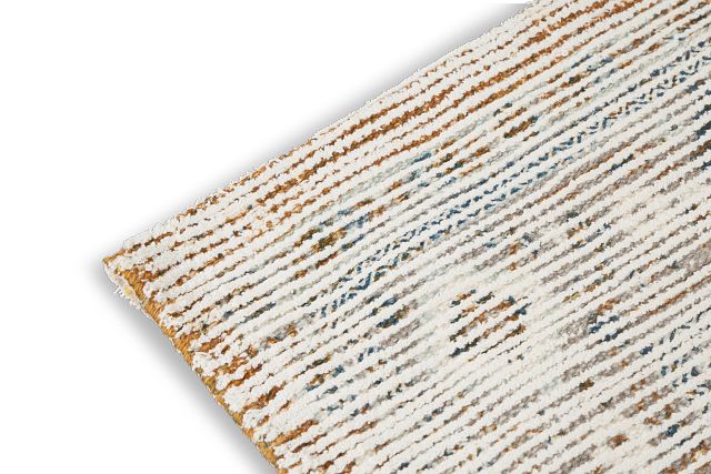 Dionne Blue Hide 8x11 Area Rug