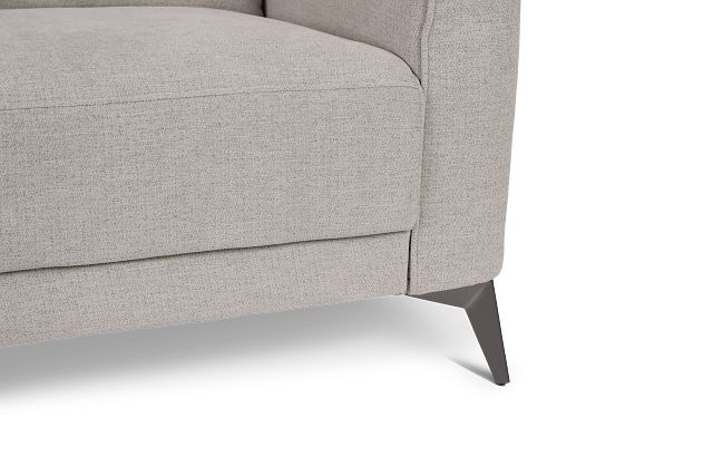 Talia Gray Fabric Loveseat