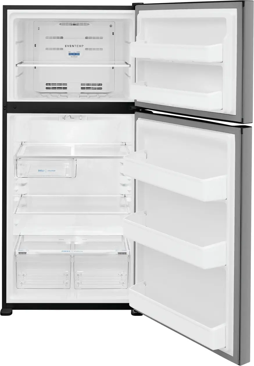 Frigidaire 1835 Series Stainless Steel Top Freezer Refrigerator Frigidaire 1835 Series Stainless Steel Top Freezer Refrigerator