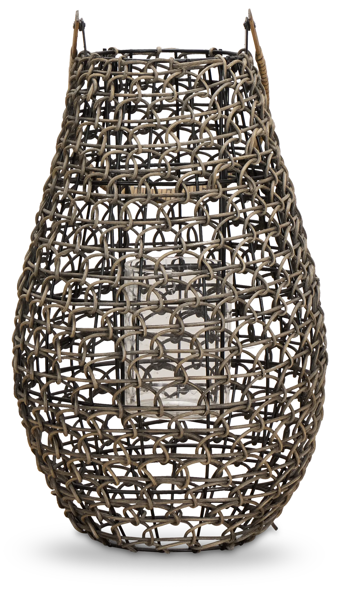 Brady Gray Small Lantern