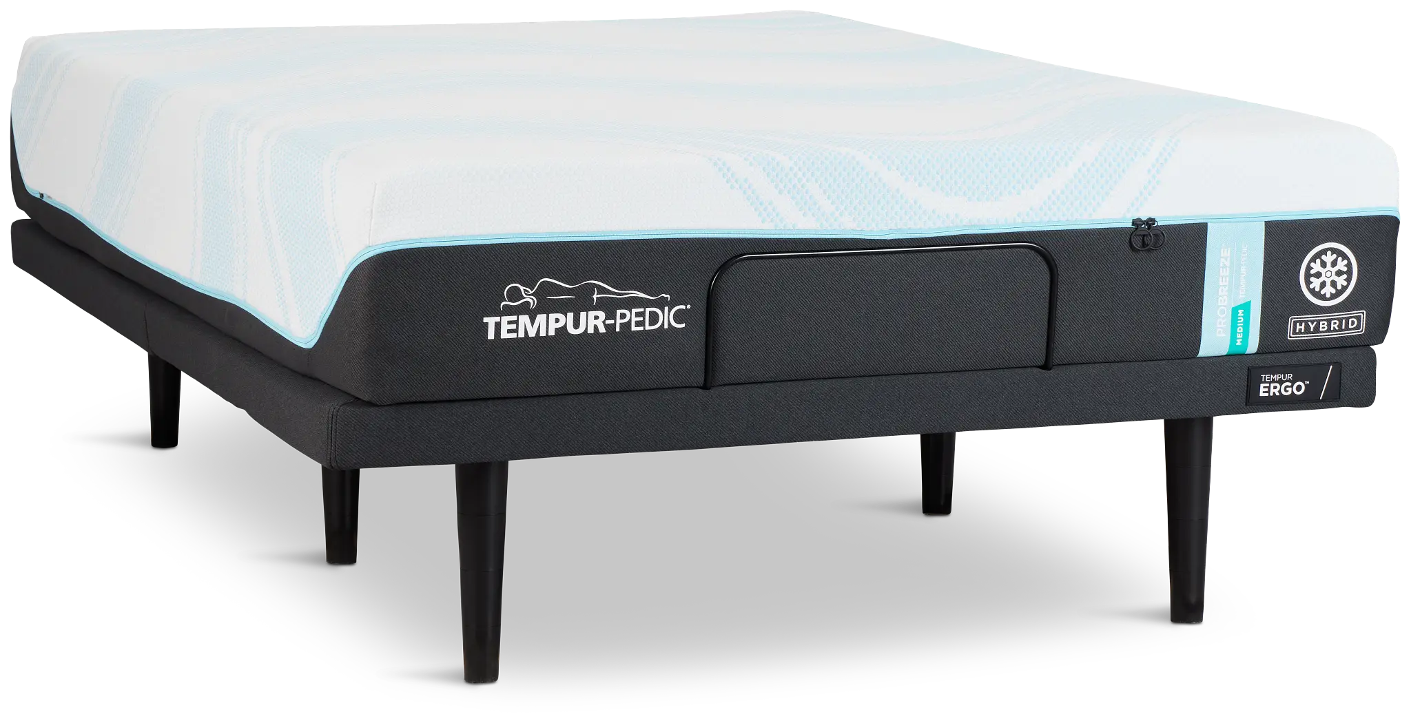 Tempur-pedic Tempur-probreeze Medium Ergo 3.0 Adjustable Mattress Set Tempur-pedic Tempur-probreeze Medium Ergo 3.0 Adjustable Mattress Set