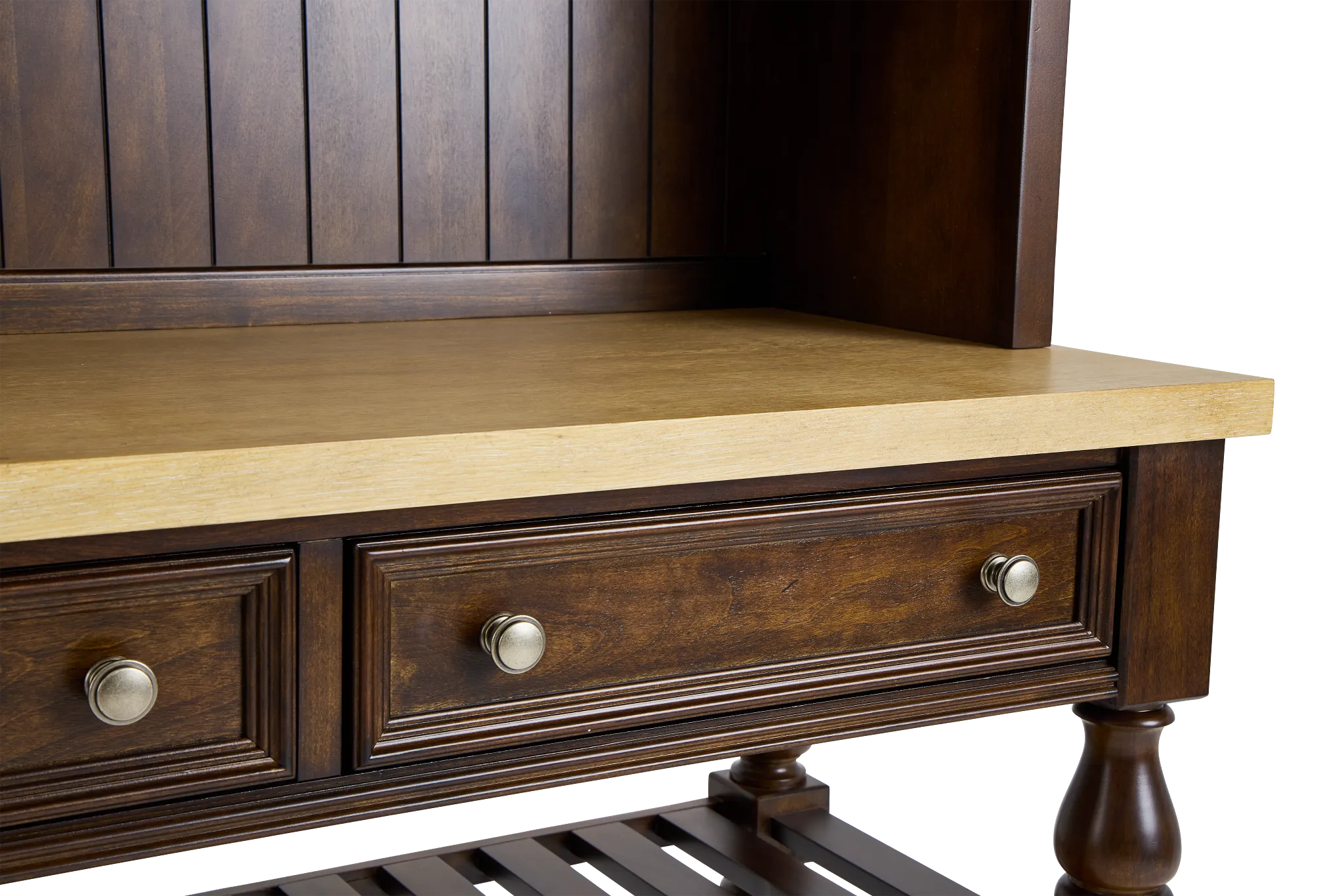 Savannah Dark Tone China Cabinet