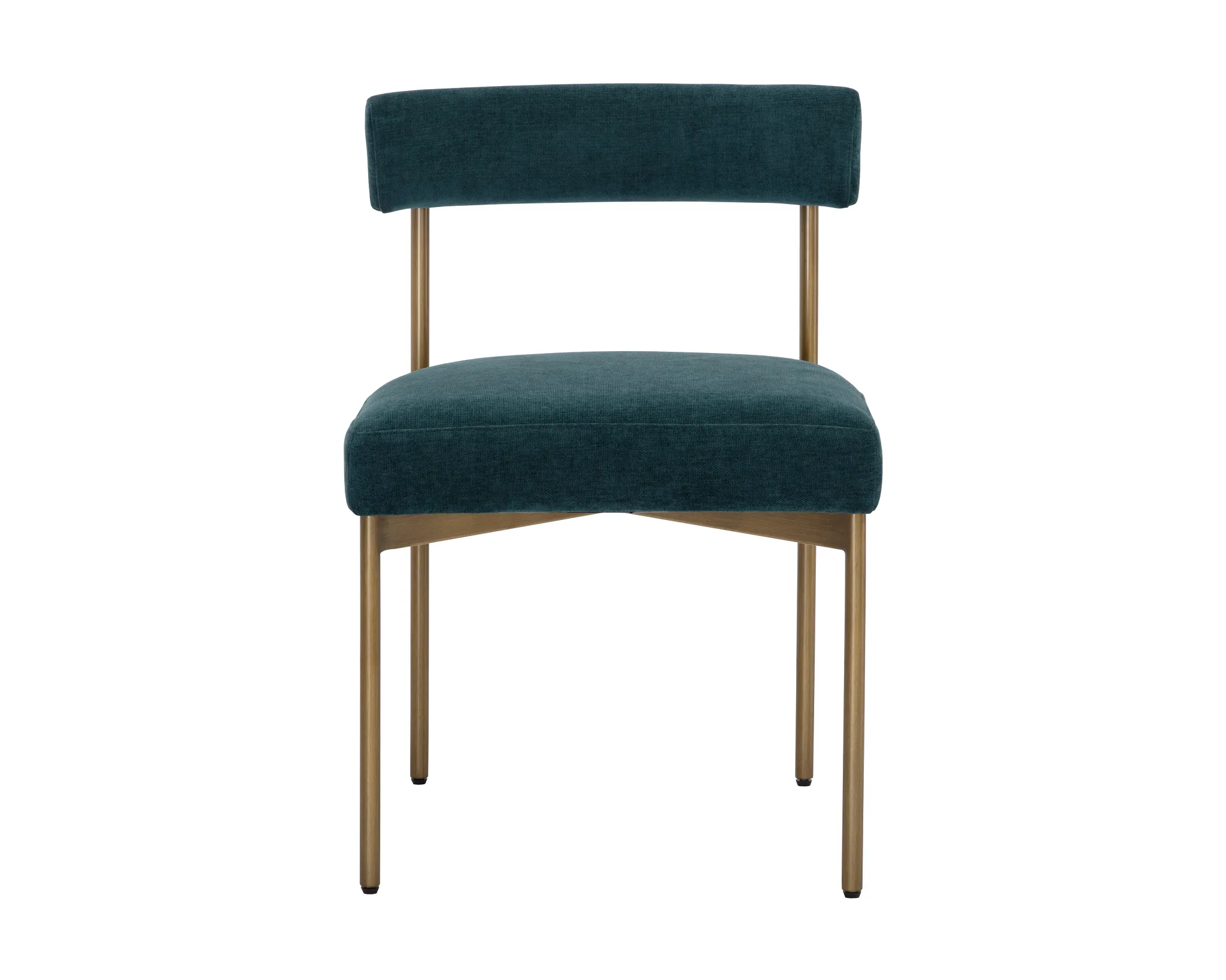 Mabel Dark Teal Upholstered Side Chair