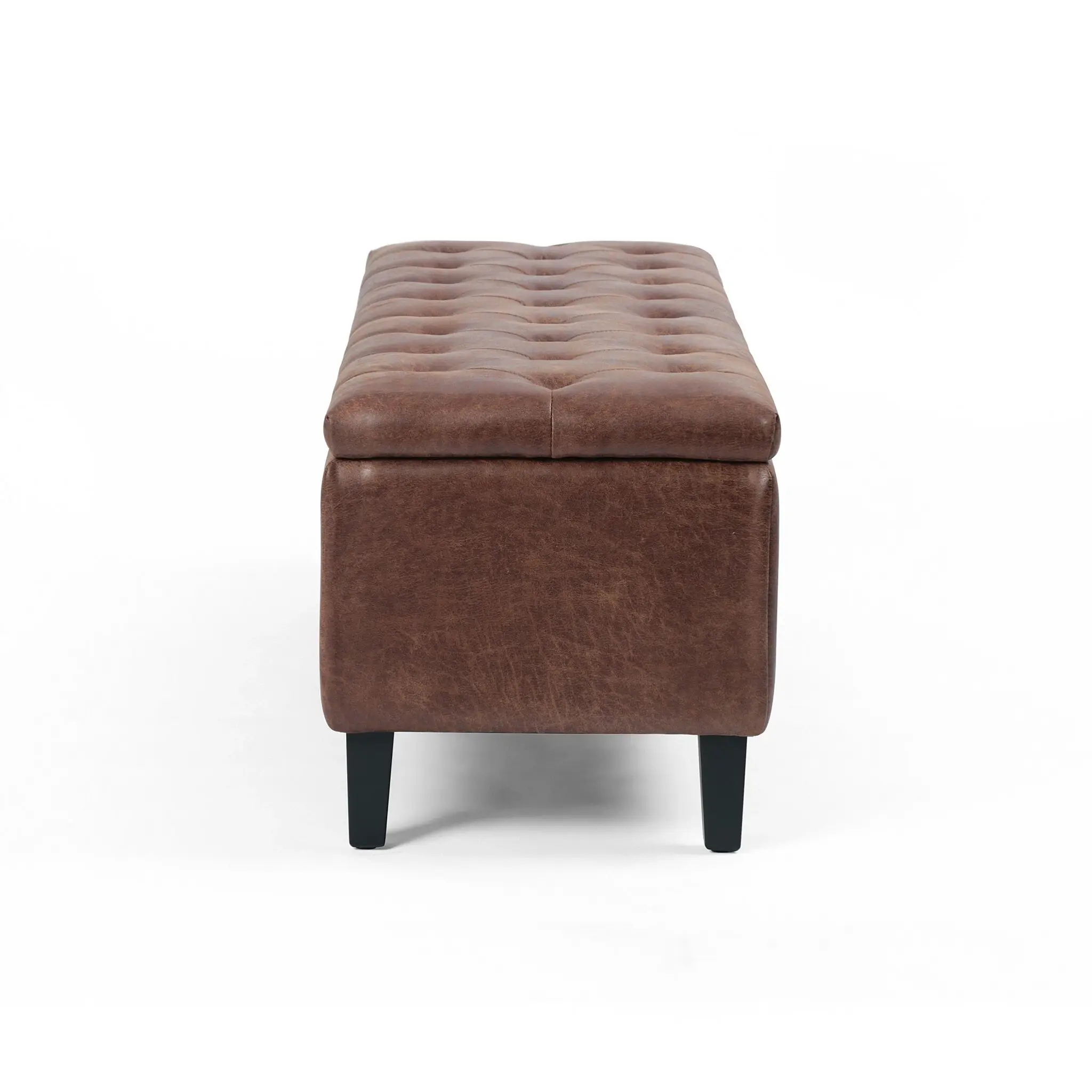 Four Hands Greg Brown Leather Trunk Four Hands Greg Brown Leather Trunk