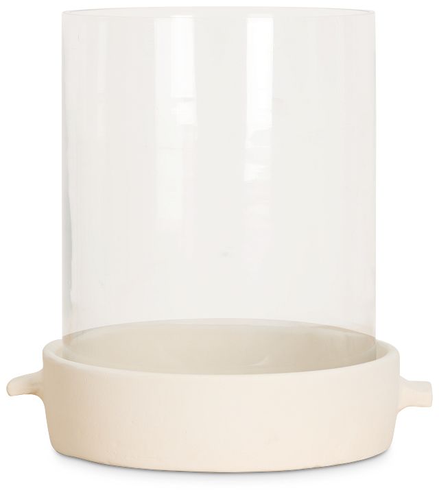 Audley White Large Hurricane