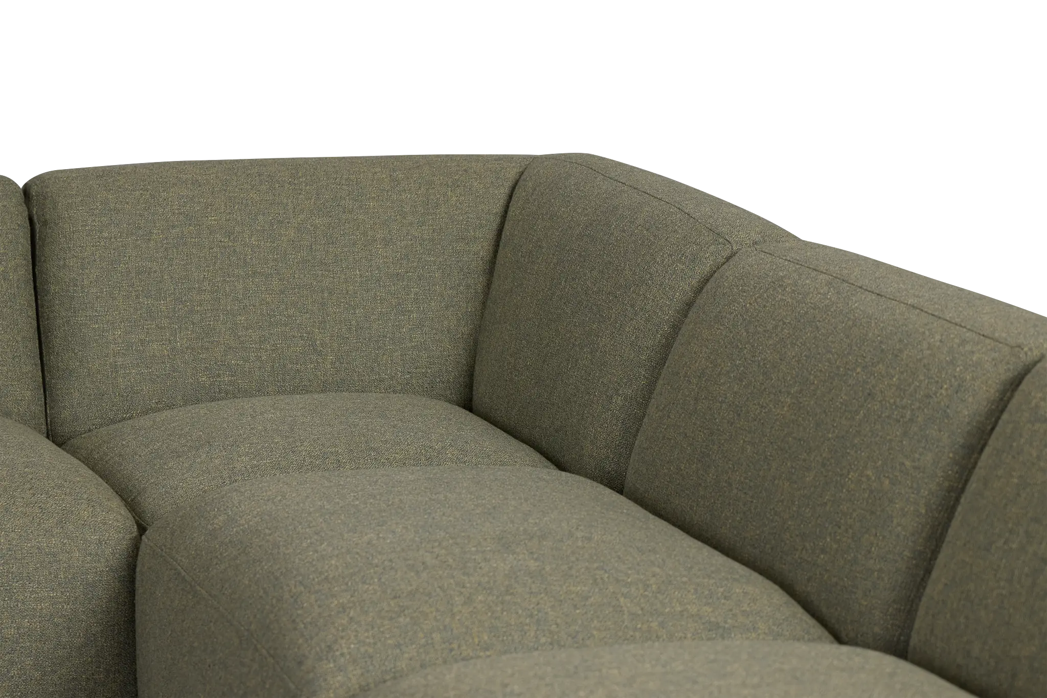 Baylor Green Fabric 8-piece Modular Sectional Baylor Green Fabric 8-piece Modular Sectional