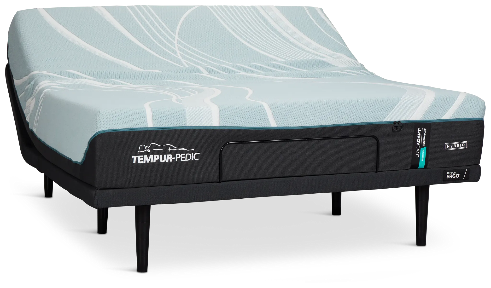 Tempur-pedic Tempur-luxeadapt Medium Hybrid Ergo 3.0 Adjustable Mattress Set
