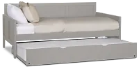 Charleston Gray Panel Trundle Bed