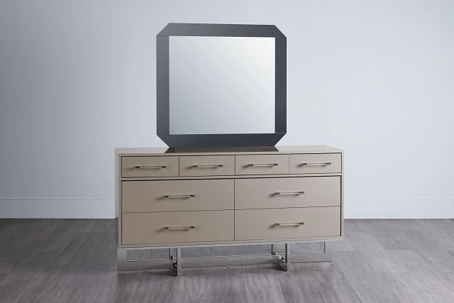 Cortina Champagne Dresser & Mirror