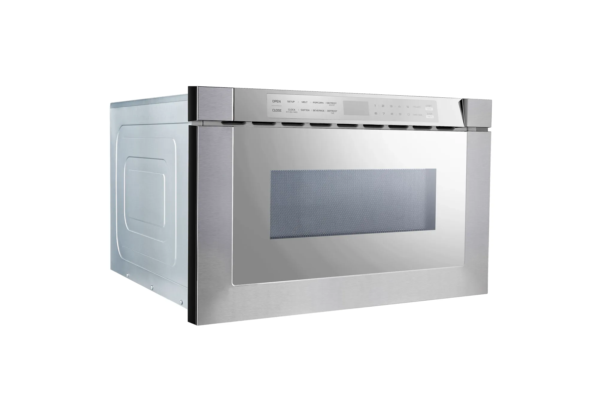 Xo Appliance 24 Series Silver Built-in Microwave