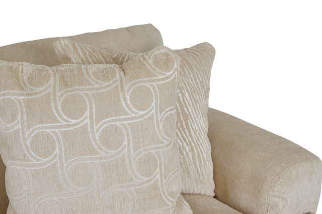 Aria Light Beige Fabric Sofa