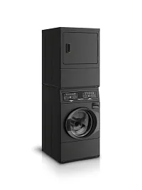 Speed Queen 7008 Series Black Gas Laundry Center