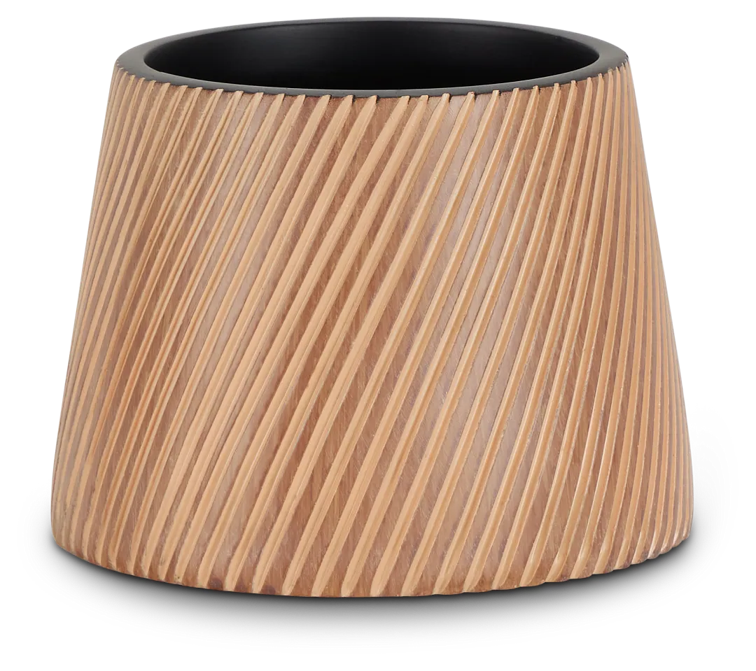 Edessa Brown Small Planter