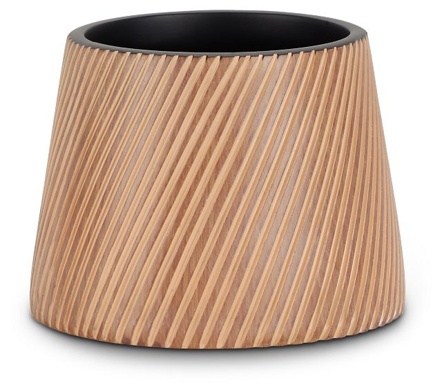 Edessa Brown Small Planter