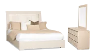 Valencia Light Tone Panel Bedroom