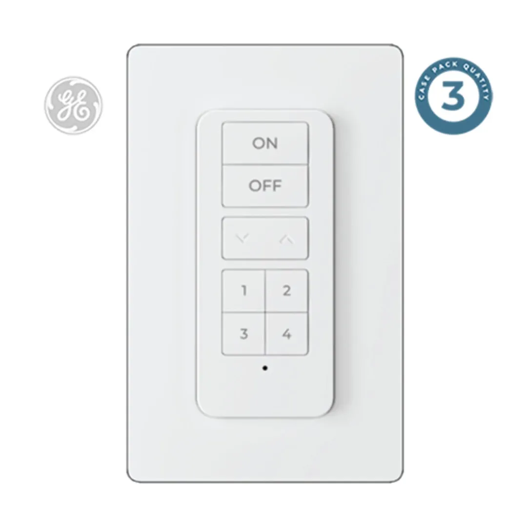 Ge Proseo/flex Wire-free Remote Keypad White Smart Light Switches & Dimmers