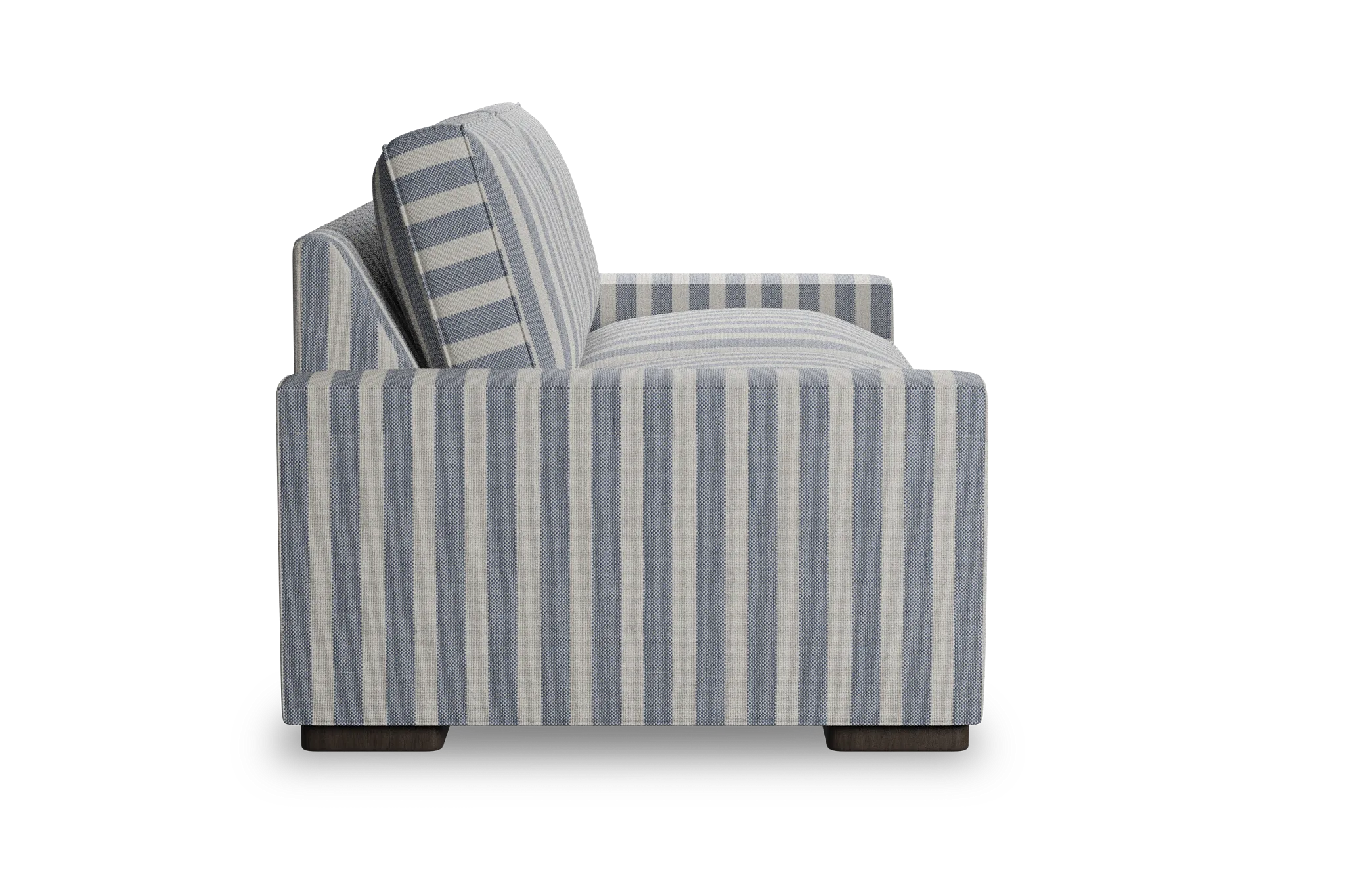 Edgewater Sea Lane Dark Blue 84" Sofa W/ 2 Cushions