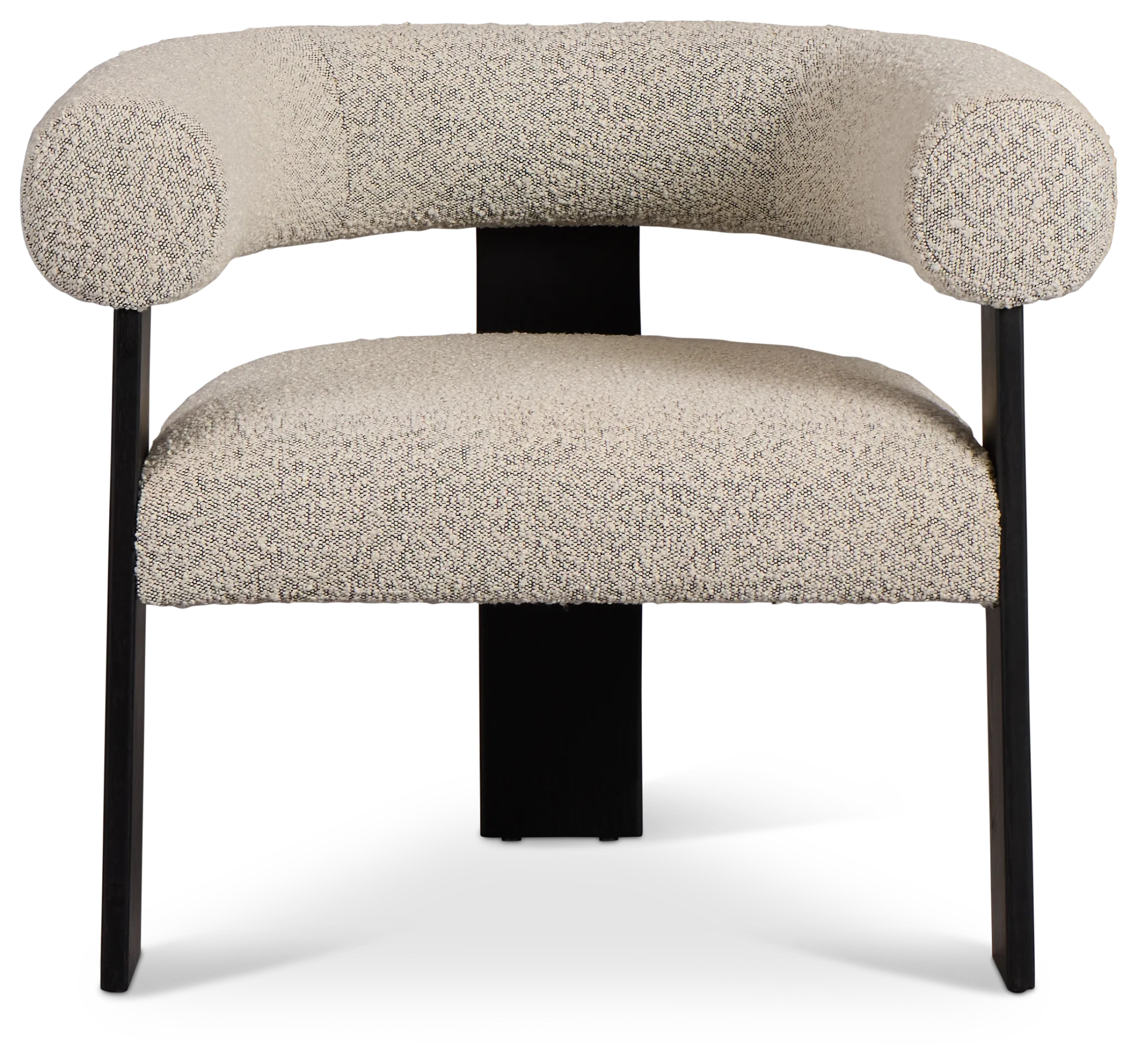 Annette Gray Fabric Accent Chair